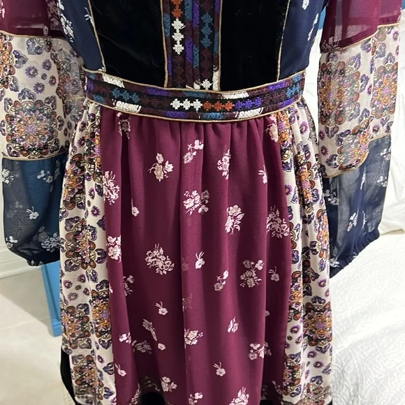 Anthropologie Maeve Quartier Latin floral boho Dress size small - Picture 3 of 10